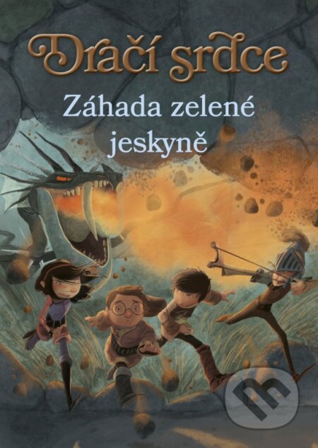 Kniha: Dračí srdce 5: Záhada zelené jeskyně (Ana Galán). CPRESS, 2016 Kniha: Dračí srdce 5: Záhada zelené jeskyně (Ana Galán). CPRESS, 2016