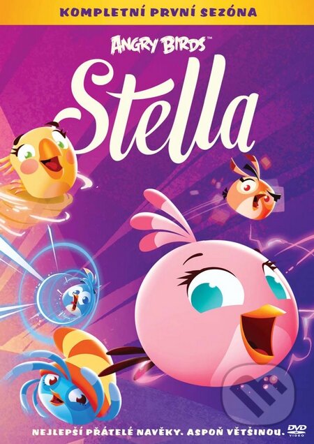 Film: Angry Birds: Stella (1. série) (Ami Lindholm, Avgousta Zourelidi, Eric Guaglione, Kari Juusonen a Meruan Salim) (DVD). Bonton Film, 2016 Film: Angry Birds: Stella (1. série) (Ami Lindholm, Avgousta Zourelidi, Eric Guaglione, Kari Juusonen a Meruan Salim) (DVD). Bonton Film, 2016