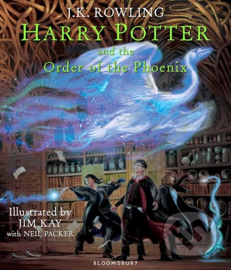 Harry Potter and the Order of the Phoenix - J.K. Rowling, Jim Kay (ilustrácie), Bloomsbury, 2022