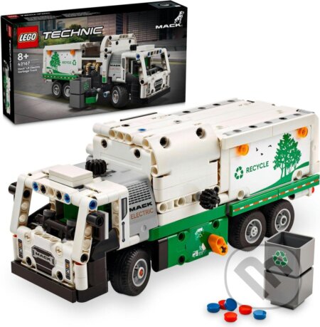 Spoločenská hra: LEGO® Technic 42167 Smetiarske auto Mack® LR Electric (LEGO). LEGO, 2024 Spoločenská hra: LEGO® Technic 42167 Smetiarske auto Mack® LR Electric (LEGO). LEGO, 2024