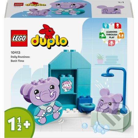 Spoločenská hra: LEGO® DUPLO® 10413 Každodenné aktivity: Kúpanie (LEGO). LEGO, 2024 Spoločenská hra: LEGO® DUPLO® 10413 Každodenné aktivity: Kúpanie (LEGO). LEGO, 2024
