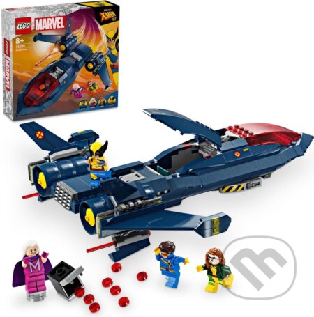Společenská hra: LEGO® Marvel 76281 X-Men X-Jet (LEGO). LEGO, 2024 Společenská hra: LEGO® Marvel 76281 X-Men X-Jet (LEGO). LEGO, 2024