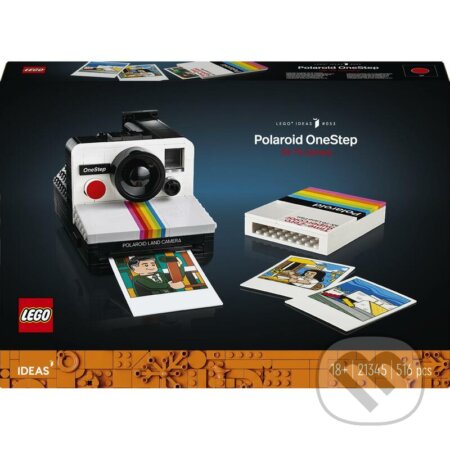 Spoločenská hra: LEGO® Ideas 21345 Fotoaparát Polaroid OneStep SX-70 (LEGO). LEGO, 2024 Spoločenská hra: LEGO® Ideas 21345 Fotoaparát Polaroid OneStep SX-70 (LEGO). LEGO, 2024
