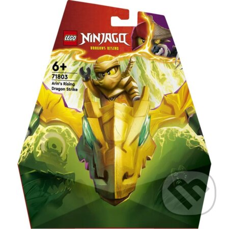Spoločenská hra: LEGO® NINJAGO® 71803 Arin a útok draka (LEGO). LEGO, 2024 Spoločenská hra: LEGO® NINJAGO® 71803 Arin a útok draka (LEGO). LEGO, 2024