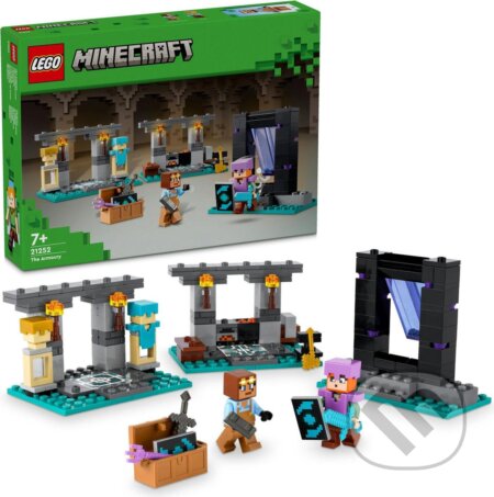 Společenská hra: LEGO® Minecraft® 21252 Zbrojnica (LEGO). LEGO, 2024 Společenská hra: LEGO® Minecraft® 21252 Zbrojnica (LEGO). LEGO, 2024