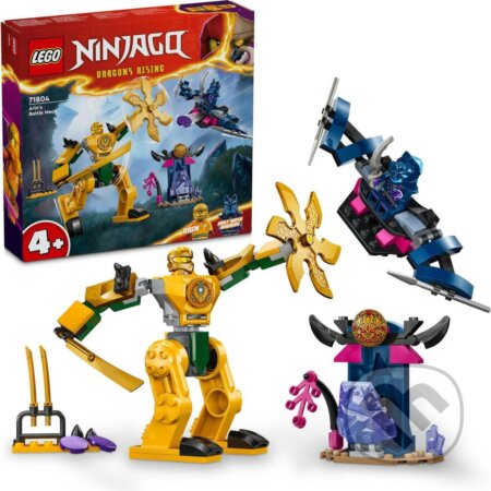 Spoločenská hra: LEGO® NINJAGO® 71804 Arinov bojový robot (LEGO). LEGO, 2024 Spoločenská hra: LEGO® NINJAGO® 71804 Arinov bojový robot (LEGO). LEGO, 2024