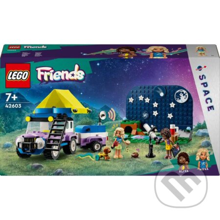 Společenská hra: LEGO® Friends 42603 Karavan na pozorovanie hviezd (LEGO). LEGO, 2024 Společenská hra: LEGO® Friends 42603 Karavan na pozorovanie hviezd (LEGO). LEGO, 2024