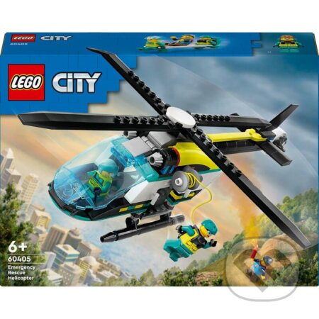Spoločenská hra: LEGO® City 60405 Záchranárska helikoptéra (LEGO). LEGO, 2024 Spoločenská hra: LEGO® City 60405 Záchranárska helikoptéra (LEGO). LEGO, 2024