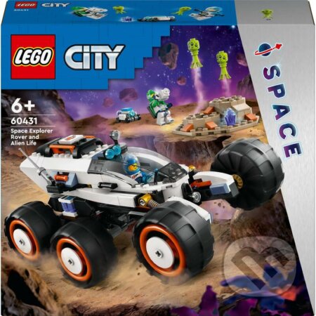Spoločenská hra: LEGO® City 60431 Prieskumné vesmírne vozidlo a mimozemský život (LEGO). LEGO, 2024 Spoločenská hra: LEGO® City 60431 Prieskumné vesmírne vozidlo a mimozemský život (LEGO). LEGO, 2024