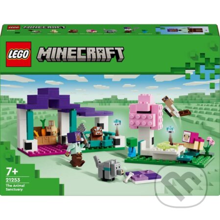 Spoločenská hra: LEGO® Minecraft® 21253 Zvierací útulok (LEGO). LEGO, 2024 Spoločenská hra: LEGO® Minecraft® 21253 Zvierací útulok (LEGO). LEGO, 2024