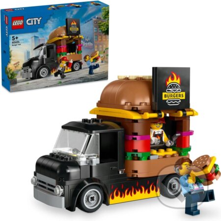 Spoločenská hra: LEGO® City 60404 Hamburgerový truck (LEGO). LEGO, 2024 Spoločenská hra: LEGO® City 60404 Hamburgerový truck (LEGO). LEGO, 2024