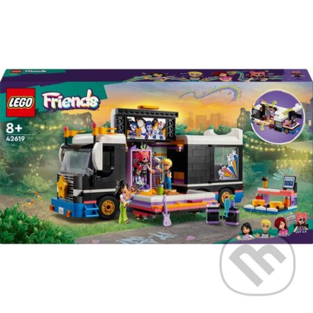Spoločenská hra: LEGO® Friends 42619 Autobus pre turné popových hviezd (LEGO). LEGO, 2024 Spoločenská hra: LEGO® Friends 42619 Autobus pre turné popových hviezd (LEGO). LEGO, 2024