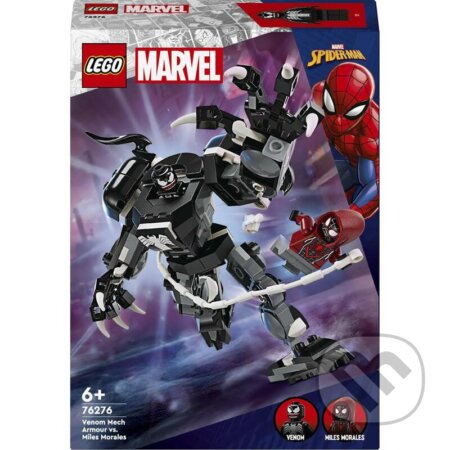 Spoločenská hra: LEGO® Marvel 76276 Venom v robotickom brnení vs. Miles Morales (LEGO). LEGO, 2024 Spoločenská hra: LEGO® Marvel 76276 Venom v robotickom brnení vs. Miles Morales (LEGO). LEGO, 2024