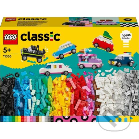 Spoločenská hra: LEGO® Classic 11036 Tvorivé vozidlá (LEGO). LEGO, 2024 Spoločenská hra: LEGO® Classic 11036 Tvorivé vozidlá (LEGO). LEGO, 2024
