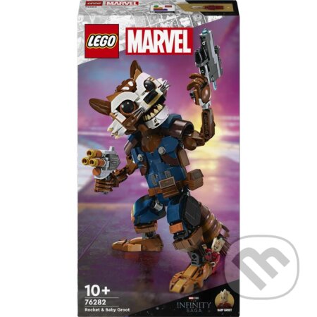 Spoločenská hra: LEGO® Marvel 76282 Rocket a malý Groot (LEGO). LEGO, 2024 Spoločenská hra: LEGO® Marvel 76282 Rocket a malý Groot (LEGO). LEGO, 2024