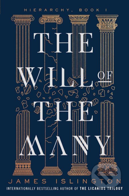 Kniha: The Will of the Many (James Islington). Simon & Schuster, 2023 Kniha: The Will of the Many (James Islington). Simon & Schuster, 2023