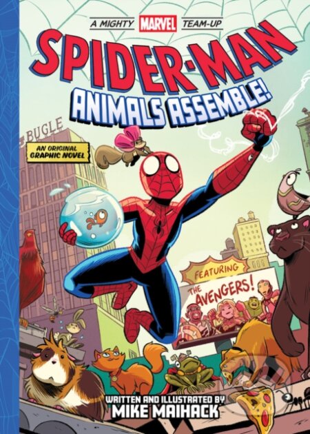 Kniha: Spider-Man: Animals Assemble! (Mike Maihack). Amulet Books, 2023 Kniha: Spider-Man: Animals Assemble! (Mike Maihack). Amulet Books, 2023