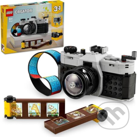 Společenská hra: LEGO® Creator 3 v 1 31147 Retro fotoaparát (LEGO). LEGO, 2024 Společenská hra: LEGO® Creator 3 v 1 31147 Retro fotoaparát (LEGO). LEGO, 2024