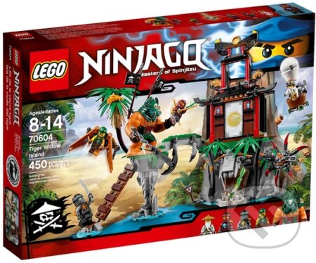 Spoločenská hra: LEGO Ninjago 70604 Ostrov Tigria vdova (LEGO). LEGO, 2016 Spoločenská hra: LEGO Ninjago 70604 Ostrov Tigria vdova (LEGO). LEGO, 2016