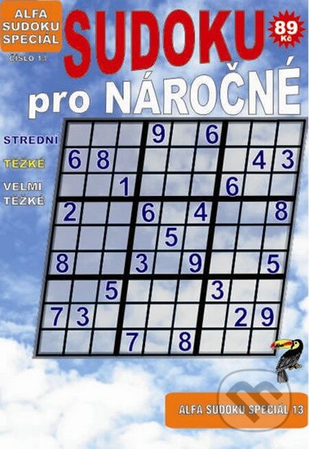 Kniha: Sudoku pro nároční (Alfasoft). Alfasoft, 2015 Kniha: Sudoku pro nároční (Alfasoft). Alfasoft, 2015