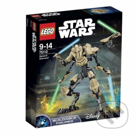 Spoločenská hra: LEGO Star Wars - akční figurky 75112 Generál Grievous (LEGO). LEGO, 2016 Spoločenská hra: LEGO Star Wars - akční figurky 75112 Generál Grievous (LEGO). LEGO, 2016