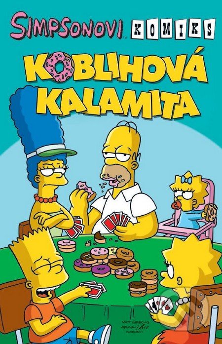 Kniha: Simpsonovi: Koblihová kalamita (Matt Groening). Crew, 2016 Kniha: Simpsonovi: Koblihová kalamita (Matt Groening). Crew, 2016