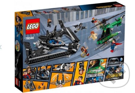 LEGO Super Heroes 76046 Hrdinové spravedlnosti: souboj vysoko v oblacích, LEGO, 2016