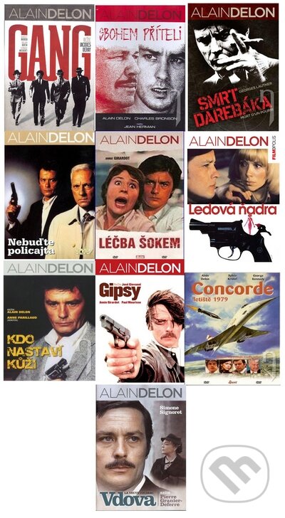 Film: 11 x Alain Delon (Hollywood) (DVD). Hollywood, 2016 Film: 11 x Alain Delon (Hollywood) (DVD). Hollywood, 2016