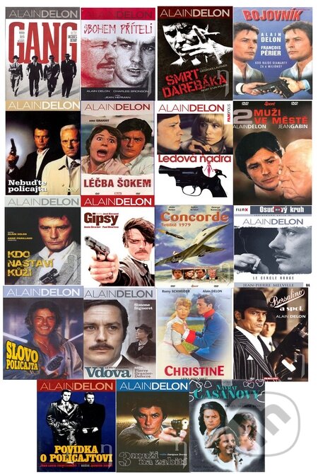 Film: 19 x Alain Delon (Hollywood) (DVD). Hollywood, 2016 Film: 19 x Alain Delon (Hollywood) (DVD). Hollywood, 2016