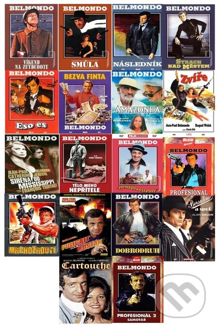 Film: 17 x Belmondo (Hollywood) (DVD). Hollywood, 2016 Film: 17 x Belmondo (Hollywood) (DVD). Hollywood, 2016