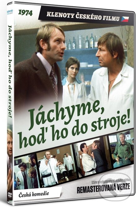 Film: Jáchyme, hoď ho do stroje (Oldřich Lipský) (DVD). Hollywood, 2015 Film: Jáchyme, hoď ho do stroje (Oldřich Lipský) (DVD). Hollywood, 2015