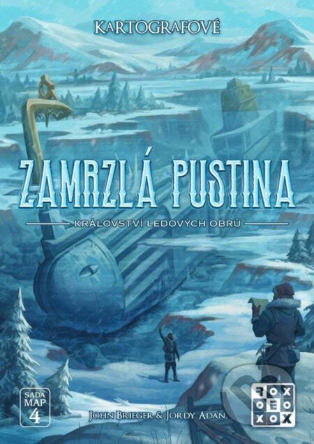 Společenská hra: Kartografové: Zamrzlá pustina - Království ledových obrů (sada máp 4) (John Brieger a Jordy Adan). REXhry, 2024 Společenská hra: Kartografové: Zamrzlá pustina - Království ledových obrů (sada máp 4) (John Brieger a Jordy Adan). REXhry, 2024