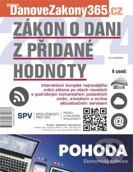 Kniha: Zákon o dani z přidané hodnoty 2024 (Newsletter). Newsletter, 2024 Kniha: Zákon o dani z přidané hodnoty 2024 (Newsletter). Newsletter, 2024