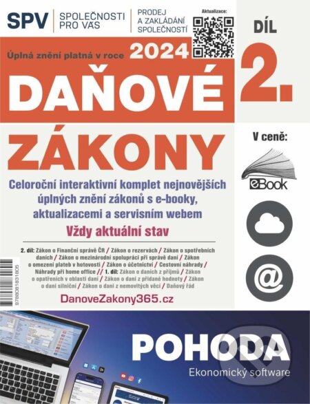Kniha: Daňové zákony 2024 (Díl 2.) (Newsletter). Newsletter, 2024 Kniha: Daňové zákony 2024 (Díl 2.) (Newsletter). Newsletter, 2024