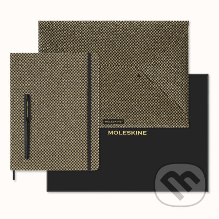 Moleskine - zberateľský set Shine zlatistý v darčekovej krabici (Moleskine). Moleskine, 2023 Moleskine - zberateľský set Shine zlatistý v darčekovej krabici (Moleskine). Moleskine, 2023