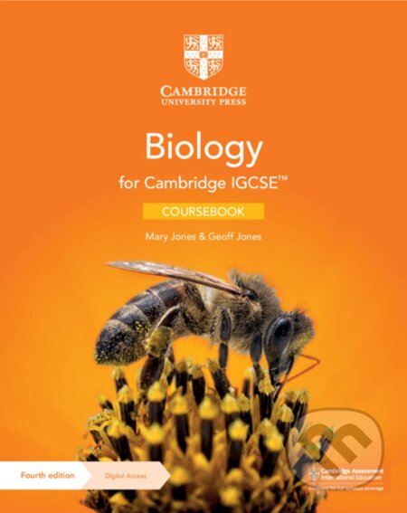 Kniha: Cambridge IGCSE™ Biology Coursebook with Digital Access (2 Years) (Cambridge International IGCSE) (Geoff Jones a Mary Jones). Cambridge University Press Kniha: Cambridge IGCSE™ Biology Coursebook with Digital Access (2 Years) (Cambridge International IGCSE) (Geoff Jones a Mary Jones). Cambridge University Press