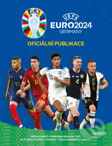 Kniha: Euro 2024 oficiální publikace (Keir Radnedge). Universum, 2024 Kniha: Euro 2024 oficiální publikace (Keir Radnedge). Universum, 2024