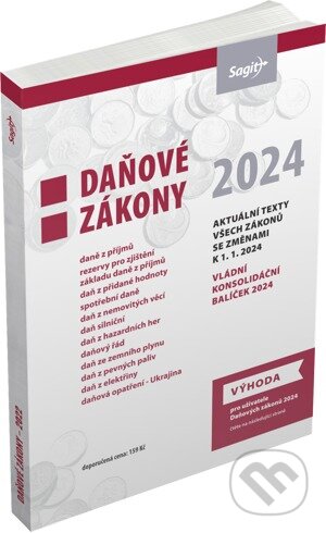 Kniha: Daňové zákony 2024 (Sagit). Sagit, 2024 Kniha: Daňové zákony 2024 (Sagit). Sagit, 2024