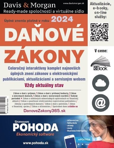 Kniha: Daňové zákony 2024 (DonauMedia). DonauMedia, 2024 Kniha: Daňové zákony 2024 (DonauMedia). DonauMedia, 2024