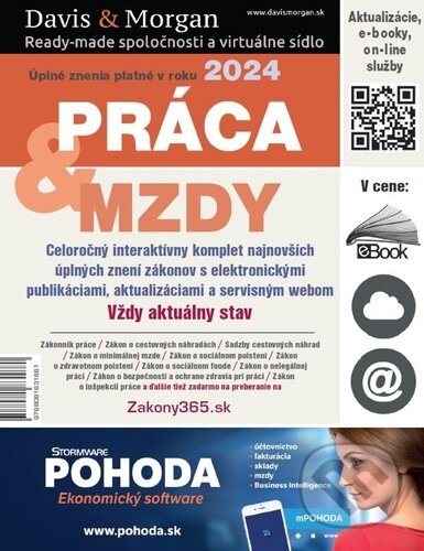 Kniha: Práca & mzdy 2024 (DonauMedia). DonauMedia, 2024 Kniha: Práca & mzdy 2024 (DonauMedia). DonauMedia, 2024