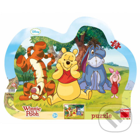 Puzzle: Schovávaná s Medvídkem Pú (Dino). Dino, 2016 Puzzle: Schovávaná s Medvídkem Pú (Dino). Dino, 2016