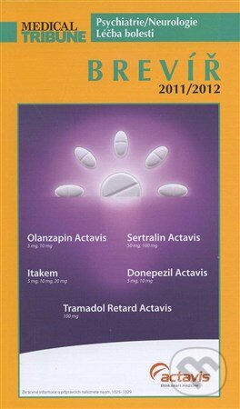 Kniha: Brevíř 2011/2012 (Autorský kolektív). MEDICAL TRIBUNE CZ, INPHARMEX, 2011 Kniha: Brevíř 2011/2012 (Autorský kolektív). MEDICAL TRIBUNE CZ, INPHARMEX, 2011