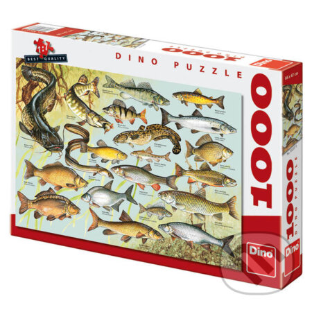 Puzzle: Ryby (Jan Dungel). Dino, 2016 Puzzle: Ryby (Jan Dungel). Dino, 2016