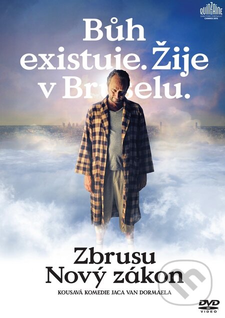 Film: Zbrusu Nový zákon (Jaco van Dormael) (DVD). Bonton Film, 2016 Film: Zbrusu Nový zákon (Jaco van Dormael) (DVD). Bonton Film, 2016
