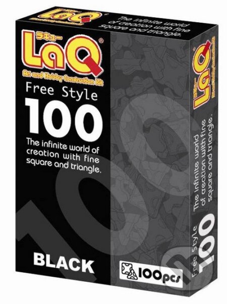 LaQ Free Style 100 Čierna, LaQ, 2016