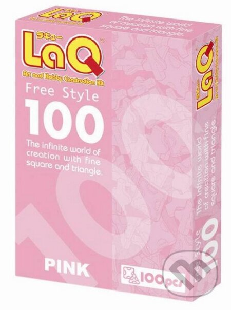 LaQ Free Style 100 Ružová, LaQ, 2016