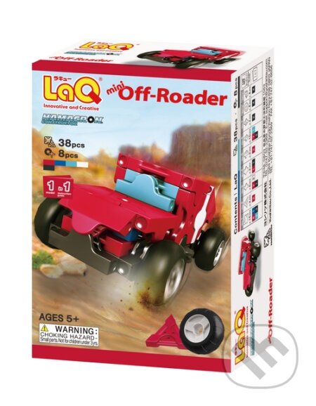 Spoločenská hra: LaQ stavebnica Hamacron Constructor Mini Off-Roader (LaQ). LaQ, 2016 Spoločenská hra: LaQ stavebnica Hamacron Constructor Mini Off-Roader (LaQ). LaQ, 2016