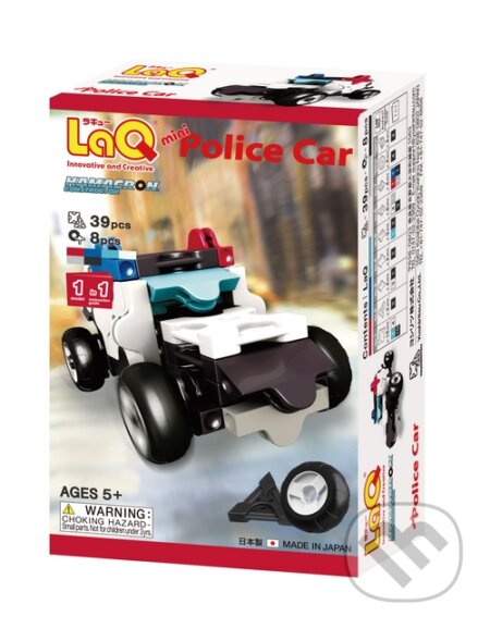 Spoločenská hra: LaQ stavebnica Hamacron Constructor Mini Policajné auto (LaQ). LaQ, 2016 Spoločenská hra: LaQ stavebnica Hamacron Constructor Mini Policajné auto (LaQ). LaQ, 2016