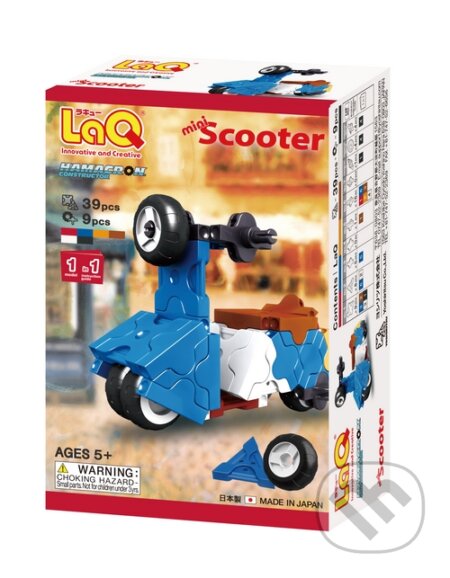 Spoločenská hra: LaQ stavebnica Hamacron Constructor Mini Skúter (LaQ). LaQ, 2016 Spoločenská hra: LaQ stavebnica Hamacron Constructor Mini Skúter (LaQ). LaQ, 2016
