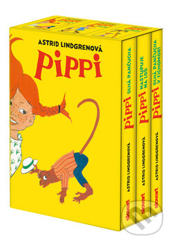 Kniha: Pippi Dlhá pančucha (3-dielny set) (Astrid Lindgren). Slovart, 2016 Kniha: Pippi Dlhá pančucha (3-dielny set) (Astrid Lindgren). Slovart, 2016
